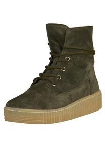 Gabor, Damen Stiefelette, Hellbraun / Smaragd