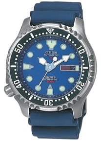 Citizen, Herren Automatikuhr, "NY0040-17LE", Blau / Silber