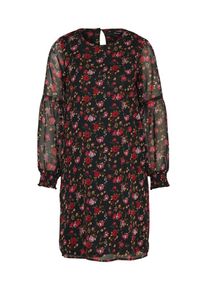 Véro Moda VERO MODA, Damen Kleid 'ROSE', Rot / Schwarz