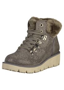 s.Oliver RED LABEL, Damen Schn&uuml;rstiefel, Grau