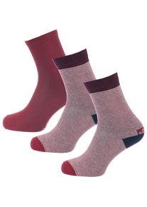 s.Oliver RED LABEL, Damen Socken, Blau / Rot / Wei&szlig;