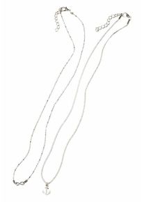 J. JAYZ, Damen Ketten-Set, Silber