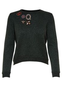 Only, Damen Strickpullover, Smaragd