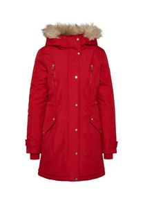 Véro Moda VERO MODA, Damen Parka 'VMTRACK EXPEDITION AW18 3/4', Rot