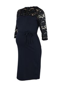 MAMALICIOUS, Damen - Kleider 'MLBLACKIE MIVANA 3/4 DRESS', Dunkelblau