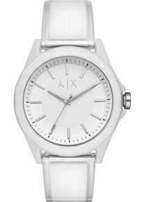 Armani Exchange, Herren Quarzuhr, Silber / Weiß