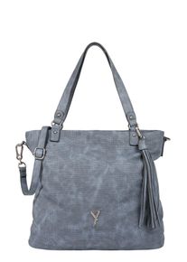 SURI FREY, Damen Shopper 'Romy' in Leder-Optik, Blau