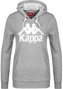 Kappa, Damen Pullover 'Zimy', Graumeliert / Wei&szlig;