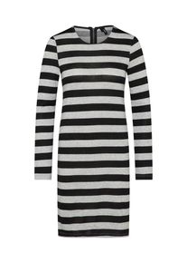 Véro Moda VERO MODA, Damen Kleid 'MALENA', Hellgrau / Schwarz