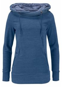 Kangaroos, Damen Fleeceshirt, Blau