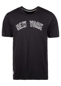 New Era, Herren T-Shirt 'MLB New York Yankees', Blau / Wei&szlig;