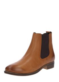 ABOUT YOU, Damen Stiefelette 'Simona', Cognac