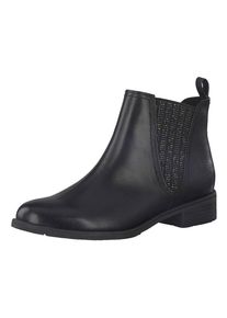 Marco Tozzi, Damen Chelsea Boots, Schwarz