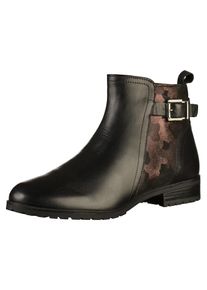 Caprice, Damen Stiefelette, Bronze / Schwarz