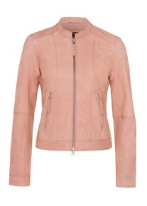 More & More MORE & MORE, Damen Lederjacke, Rosa