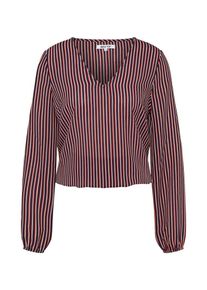 ABOUT YOU, Damen Bluse 'Sienna', Navy / Rot