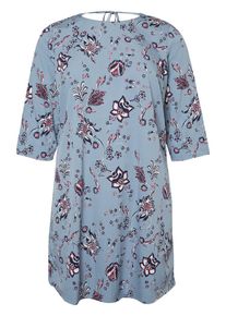 JUNAROSE, Damen Kleid, Rauchblau / Mischfarben