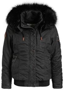 Khujo, Damen Jacke 'BLOMMA', Schwarz