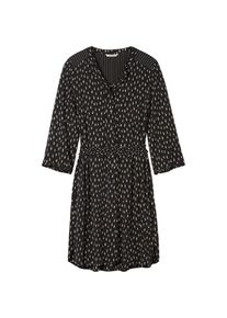 Sandwich, Damen Kleid, Schwarz / Weiß