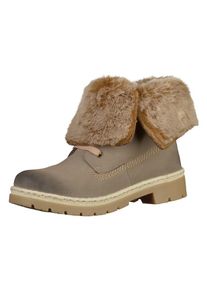 Rieker, Damen Stiefelette, Dunkelbeige