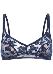 Palmers, Damen BH 'Night Blossom Top', Dunkelblau