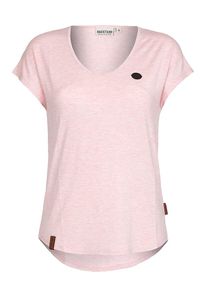 Naketano, Damen Shirt 'Falscher Smiley', Rosa