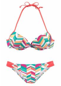 Buffalo, Damen Push-up Bikini, bunt