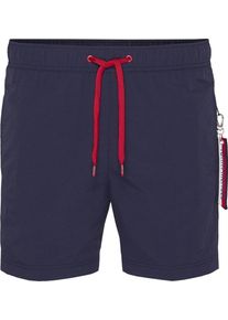 Tommy Hilfiger, Herren Bademode, Navy / Rot / Wei&szlig;