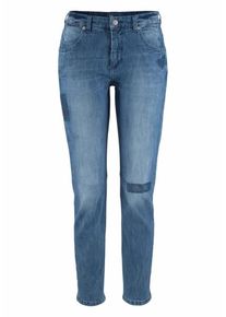 MAC, Damen Stretch-Jeans 'Sexy Carrot', Blue Denim