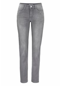 MAC, Damen Stretch-Jeans 'Melanie Paradise', Hellgrau