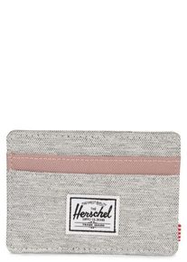 HERSCHEL, Herren Geldbeutel 'Charlie', Graumeliert / Puder / Weiß