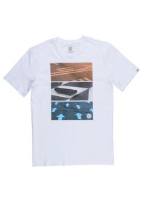 Element, Herren T-Shirt, Mischfarben / Weiß