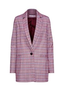 EDITED, Damen Blazer 'Colette', Blau / Bordeaux