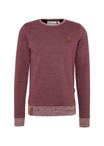 Naketano, Herren Sweatshirt 'Geschichtenerzähler', Beere