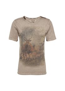 Marjo, Herren T-Shirt 'M69 Bergstrawanza Shirt', Schlammfarben