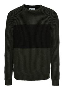 Jack & Jones JACK & JONES, Herren Pullover, Dunkelgrün / Schwarz
