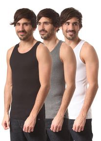 Dickies, Herren Proof Mlt Clr 3 Pack Top, Grau / Schwarz / Wei&szlig;
