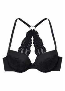 Lascana, Damen Push-up-BH, Schwarz