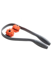 YOGISTAR.COM, Herren Nacken-Massager, Grau / Orange