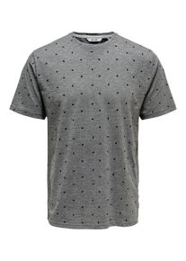 Only & Sons Only & Sons, Herren T-Shirt, Grau