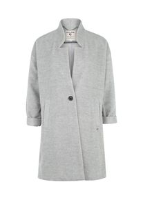 Garcia, Damen Wollmantel, Graumeliert