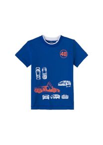 Eat ants by Sanetta, Baby Jeans f&uuml;r Jungen, Blau / Orange / Wei&szlig;