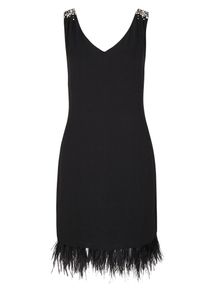 s.Oliver BLACK LABEL, Damen Kleid 'Charleston', Schwarz