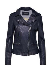 Oakwood, Damen Lederjacke 'Video', Navy