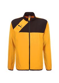 Puma, Herren 'Esquadra Woven' Trainingsjacke, Dunkelbraun / Goldgelb