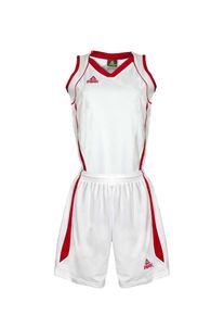 PEAK, Damen Trikot-Set, Rot / Wei&szlig;