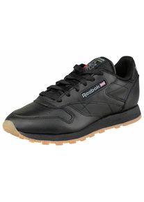 Reebok CLASSIC, Damen Leather W Sneaker, Schwarz