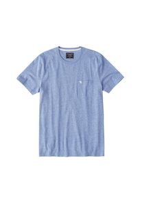 Abercrombie & Fitch Abercrombie & Fitch, Herren Shirt 'CREW FRINGE', Hellblau