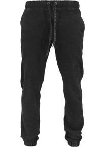 Urban Classics, Herren Jogging Pants, Black Denim