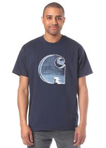 Carhartt Work In Progress Carhartt WIP, Herren Way Through T-Shirt, Dunkelblau